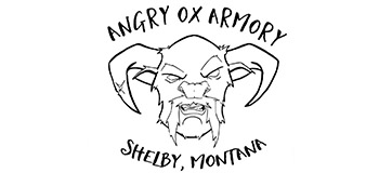 Angry Ox Armory Shelby Montana Logo