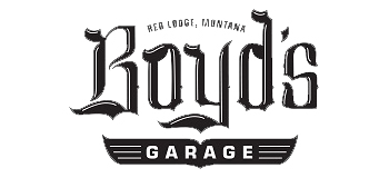 Boyds Garage Logo Autobody Work Red Lodge Montana